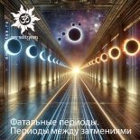 Фатальные периоды. Периоды между затмениями